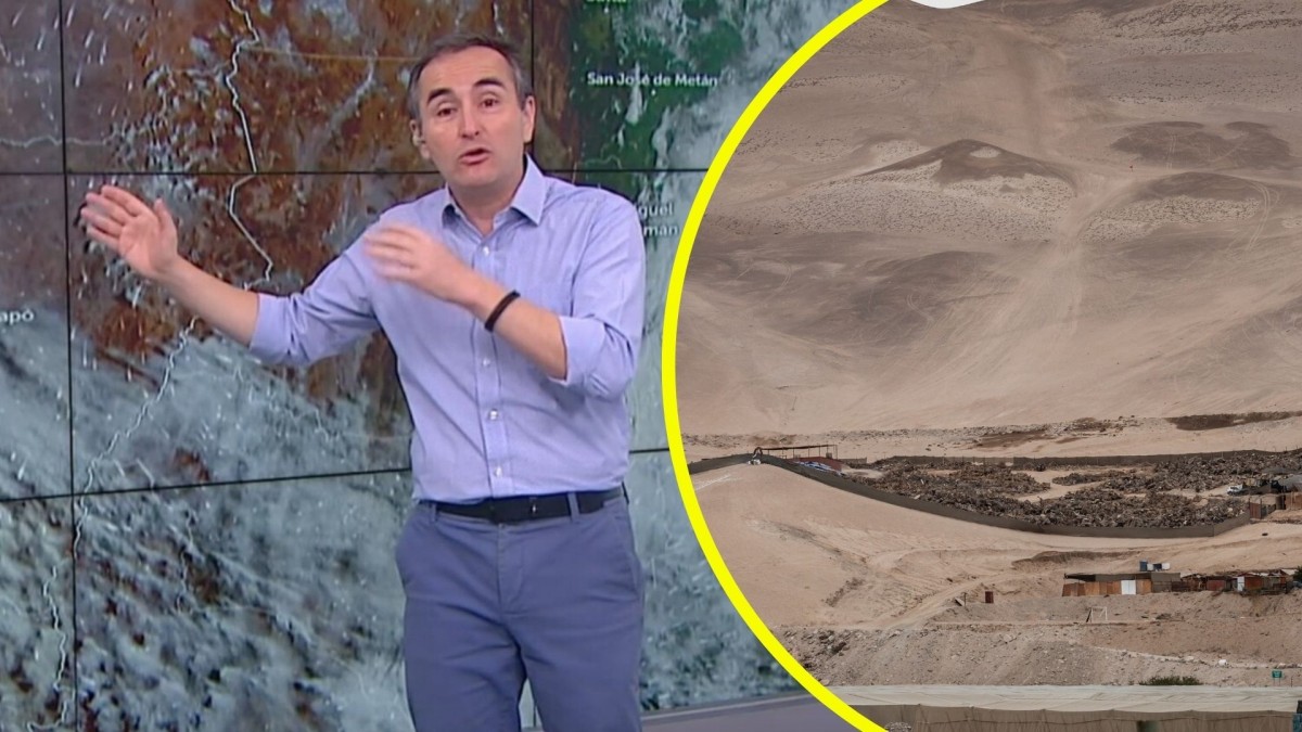 'Ya se están formando nubes de tormenta': Alejandro Sepúlveda por 'alerta' de Meteorología en sectores del norte del país