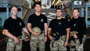 Primer contacto Artemis II: los integrantes del equipo médico de recuperación encargado de recibir a los astronautas