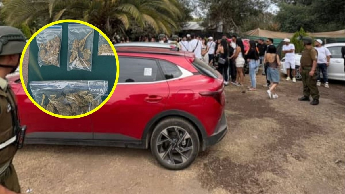 Llamaron por ruidos molestos y Carabineros terminó desarticulando una fiesta clandestina en Pirque: Hay 5 detenidos