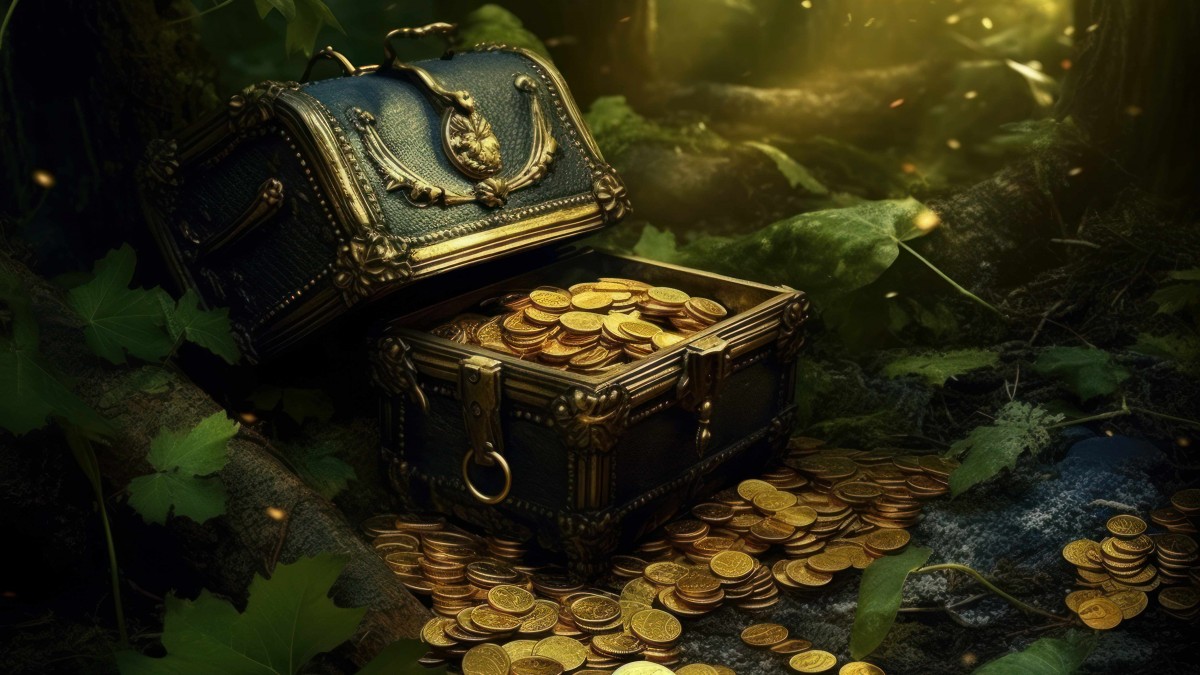 Tesoro valorado 2,4 millones de dólares: reformando un sótano lo sorprendió un cofre con unos 30 kilogramos de oro