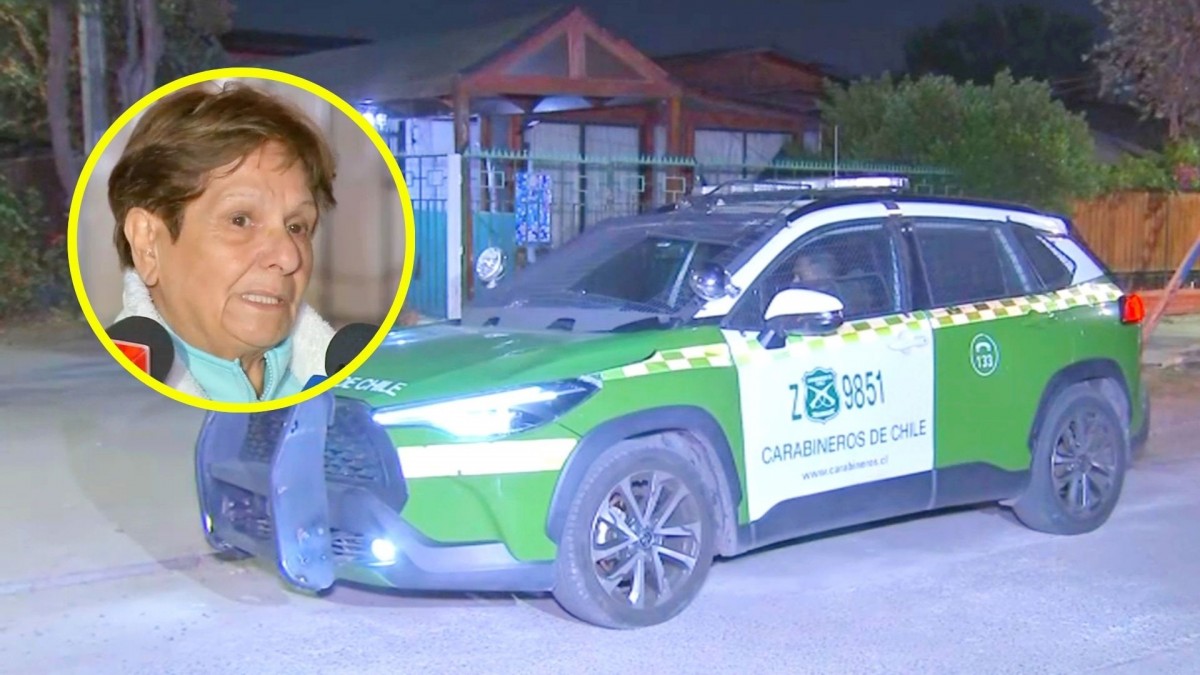 'Lo único que les pedí fue que no me hicieran nada': Adulta mayor sufrió violento robo mientras dormía en Maipú