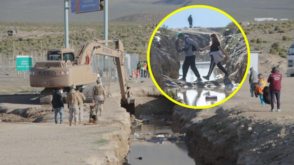 Gobierno cifra en 20% el avance de zanja en la frontera norte y advierte menor ritmo en invierno