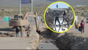Gobierno cifra en 20% el avance de zanja en la frontera norte y advierte menor ritmo en invierno