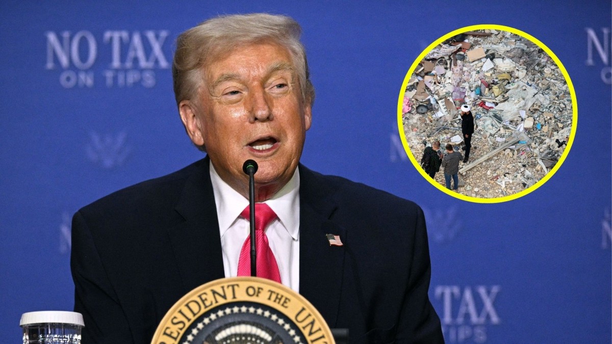 Trump califica como 'pequeño desvío' la guerra contra Irán y asegura que 'podrían haber ocurrido cosas malas'