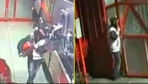 'Fueron cerca de $10 millones': Video captó a hombre que robó herramientas de Bomberos de Lota