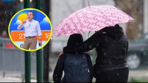 ¿Lloverá en Santiago este domingo?: Alejandro Sepúlveda entrega pronóstico del tiempo y las ciudades donde caerán precipitaciones