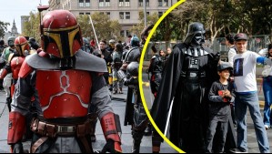 Desfile de las Galaxias: Revisa las postales de los jedis, siths y droides que se tomaron el centro de Santiago