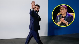 Con un guiño a la candidatura de Bachelet a la ONU: Así fue la primera actividad pública como exPresidente de Gabriel Boric