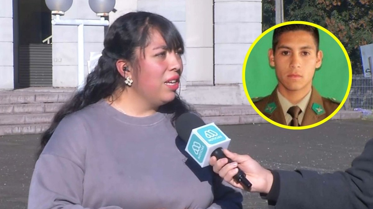 'Se reían de nosotros': Viuda del cabo Naín y situación que vivió en la audiencia de formalización del segundo imputado