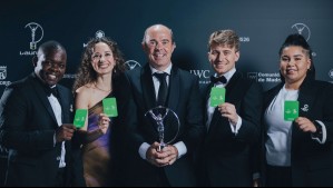 Fundación chilena Fútbol Más recibe premio 'Laures Sport for Good' como mejor programa deportivo a nivel mundial