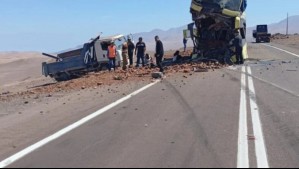 Dos muertos y al menos 22 heridos en grave accidente en Tocopila