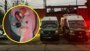 Hombre muere tras violenta discusión en taller de Cerro Navia: dueño disparó y quedó detenido