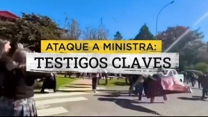 Ataque a la ministra Lincolao: Los testigos claves en la investigación