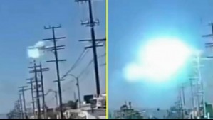 Video muestra momento en que avioneta se enreda con tendido eléctrico y cae abruptamente en California