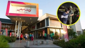 Menor de 16 años y hombre de 19 detenidos por robo frustrado en mall de Maipú