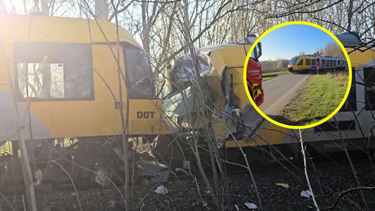 Choque de trenes en Dinamarca deja 18 heridos: Cinco personas están graves