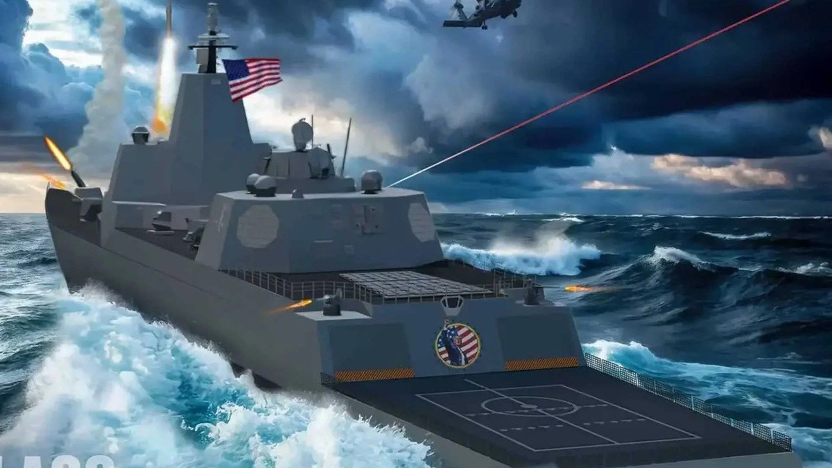 USS Defiant: gigante de la clase Trump de 17.000 millones de dólares diseñado para dominar los mares con 128 celdas de misiles