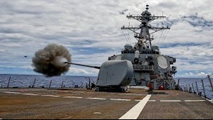 Hito histórico para la Armada: Estados Unidos vuelve a usar sus cañones después de 30 años contra Irán