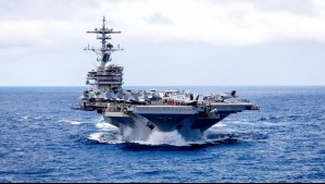 El enorme 'George Bush': EEUU suma su tercer portaaviones en Medio Oriente y tensiona guerra con Irán
