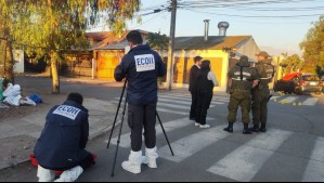 Hombre fue acribillado al interior de su vehículo en Pedro Aguirre Cerda