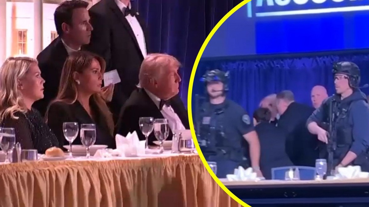 Evacúan a Donald Trump de la Casa Blanca por un aparente tiroteo: Se reporta una persona detenida