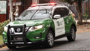 Carabineros da muerte a delincuente en medio de persecución por robo de un camión
