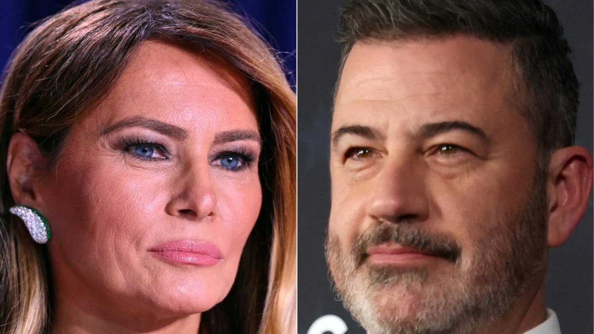 La dura respuesta de Melania Trump a Jimmy Kimmel por burlarse de la posible muerte de Donald Trump