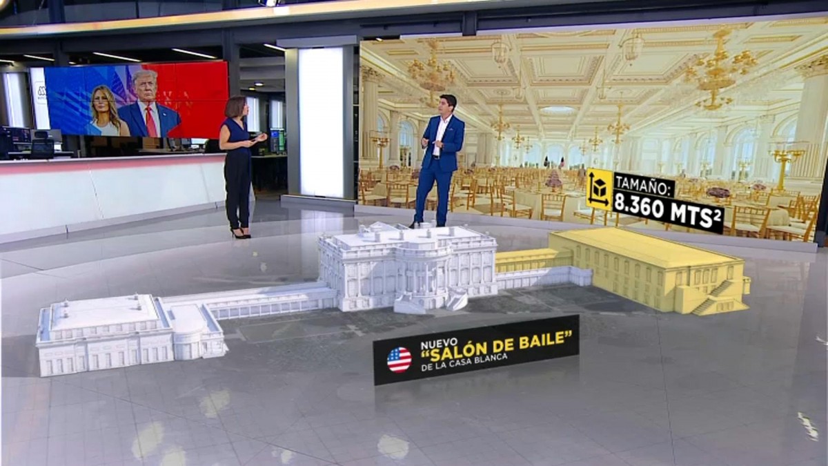 Así es el polémico salón de baile que impulsa Donald Trump en la Casa Blanca tras el atentado