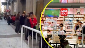 Locura total por apertura de tienda china en Argentina: Filas de más de cinco cuadras desde la madrugada y molestia por cierre