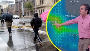 'Se ve una precipitación para paraguas': Alejandro Sepúlveda anticipa posible lluvia para la próxima semana en Santiago