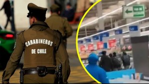 Violento turbazo en supermercado de San Miguel: Hay tres lesionados y seis delincuentes detenidos