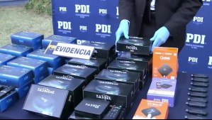 PDI desbarata red de TV pirata en Barrio Meiggs: Vendían decodificadores ilegales por hasta $30 mil