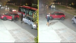 Video capta violenta encerrona en Puente Alto: Víctima había salido de su casa para guardar su auto