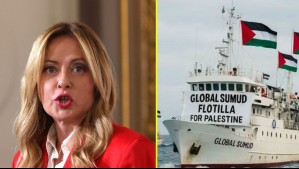 Italia exige la liberación de activistas de flotilla interceptada por Israel: Hay chilenos detenidos