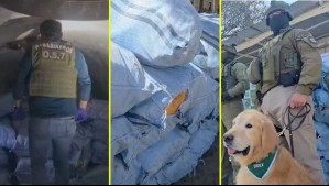 Histórica incautación de drogas en el norte: Decomiso de más de 4,6 toneladas es el segundo más grande de Chile