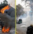 Este viernes 1 de mayo se conmemora un nuevo Día Internacional del Trabajador, ocasión por la que se desarrollaron dos manifestaciones en el centro de Santiago. ¡Hubo desórdenes y el Metro cerró estaciones!