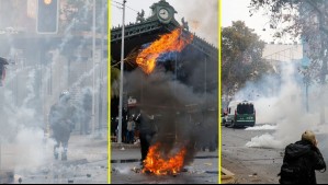 Conmemoración del Día del Trabajador: Se registraron diversos desórdenes en marchas y Metro cerró varias estaciones