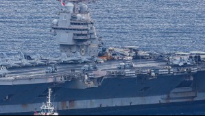 El portaaviones USS Gerald R. Ford abandona Oriente Medio pese a tensones entre EEUU e Irán