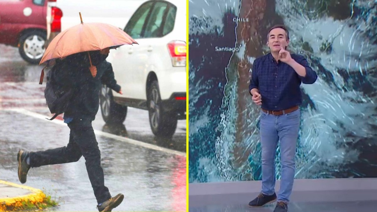 Sistema frontal se acerca al país: Alejandro Sepúlveda pronostica cuándo podrían llegar las lluvias a la Región Metropolitana