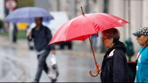 Aviso de lluvia para tres regiones de Chile.