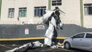 Tragedia en Belo Horizonte: Avioneta se estrella contra edificio residencial y mueren 2 personas