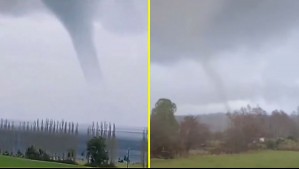 Servicio Meteorológico de la Armada emite aviso de probables nubes convectivas 'asociadas a trombas marinas' en tres regiones