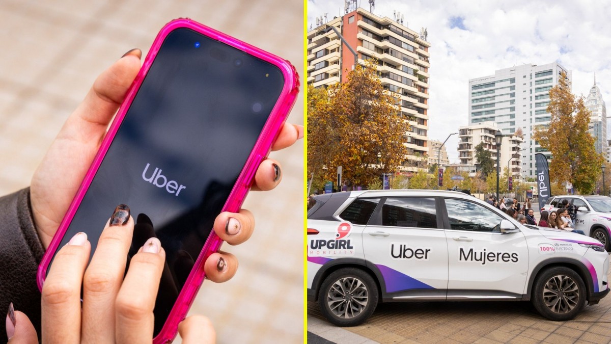El cambio de Uber para las mujeres: Estará disponible en Santiago, Valparaíso y Viña del Mar