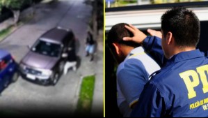 Detienen a banda que protagonizó portonazo con subfusil Uzi en Providencia: Dos son menores y estarían asociados al Tren de Aragua