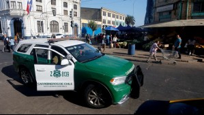 Una radiografía lo confirmó: Asaltante robó cadena de oro a turista y se la tragó al ser descubierto por Carabineros