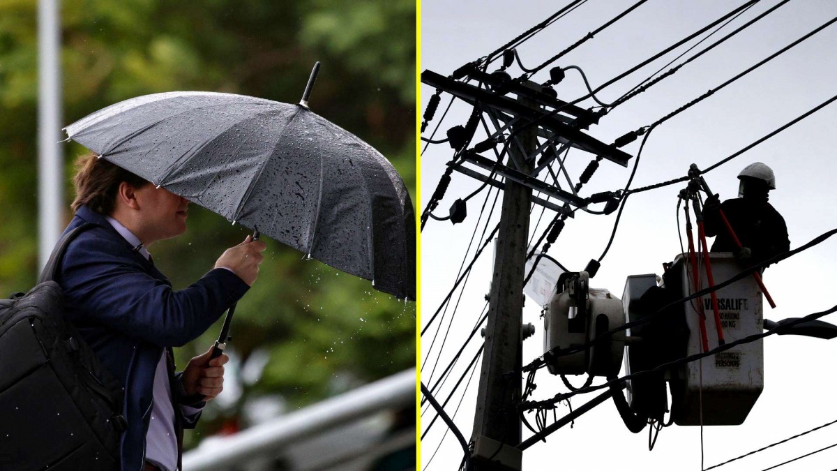 ¿Podría haber cortes de luz?: Enel y CGE activan plan de acción por lluvias que afectan a Santiago
