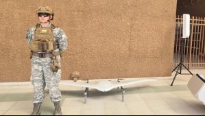 Tiene cámaras térmicas y visión nocturna: Así es el potente dron militar que llegó a Chile para vigilar la frontera