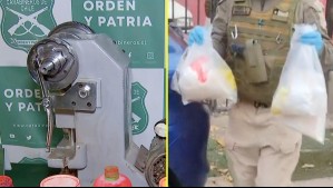 Desarticulan laboratorio de éxtasis en Quilicura: Se incautaron prensas industriales y más de 2.500 pastillas