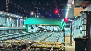 Tren de carga sufre descarrilamiento en Chiguayante: Hay servicio parcial del Biotren y un paso vehicular está bloqueado