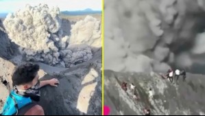 Video muestra impresionante erupción: Hallan los cuerpos de dos excursionistas muertos en ladera de volcán en Indonesia